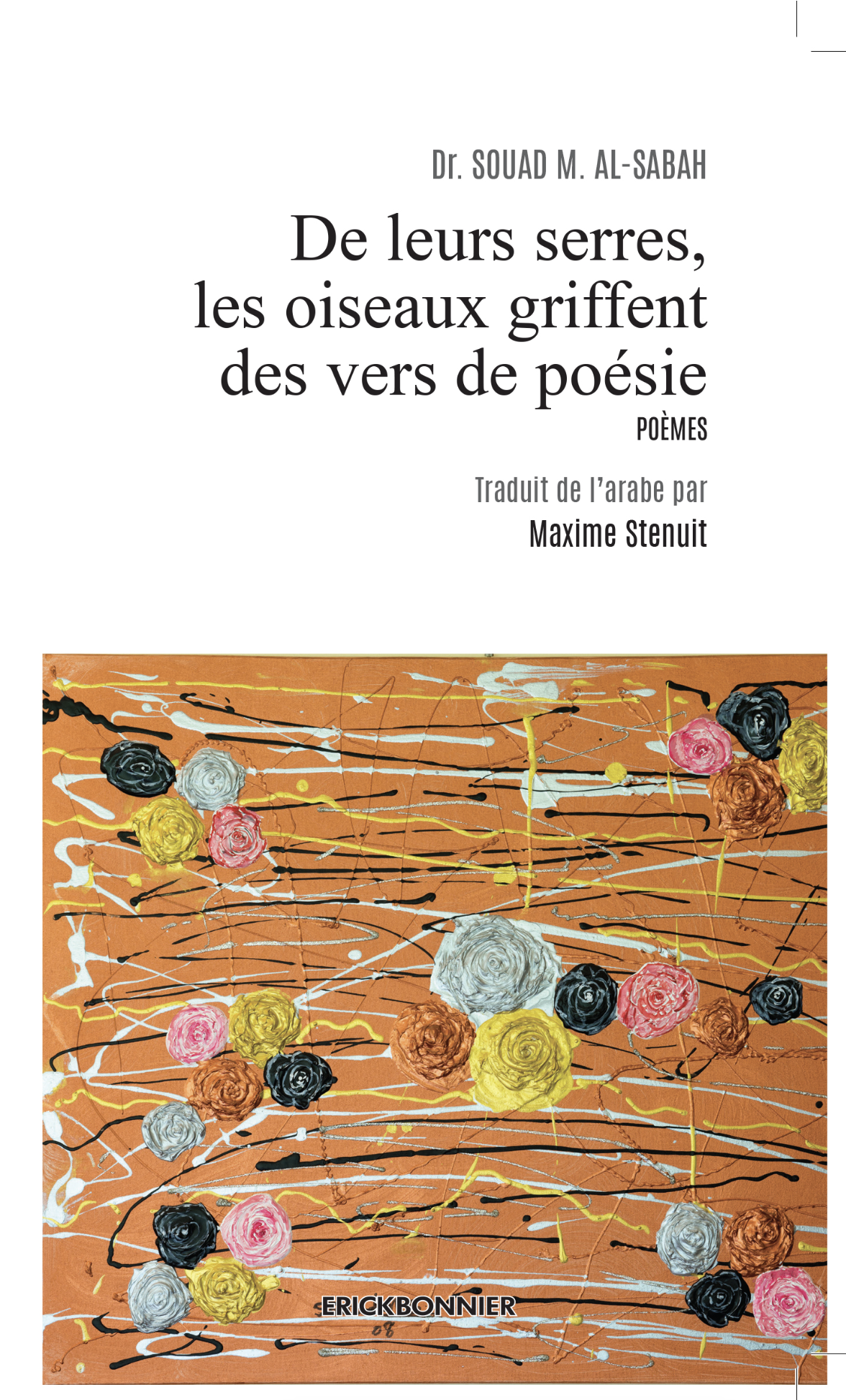 De leurs serres, les oiseaux griffent des vers de poesie